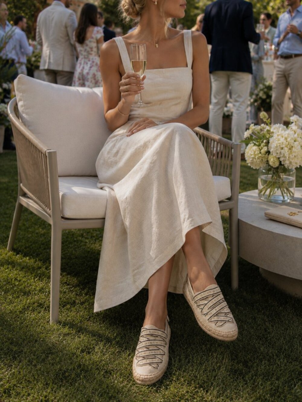 TORY BURCH ESPADRILLES / SIZE 6.5